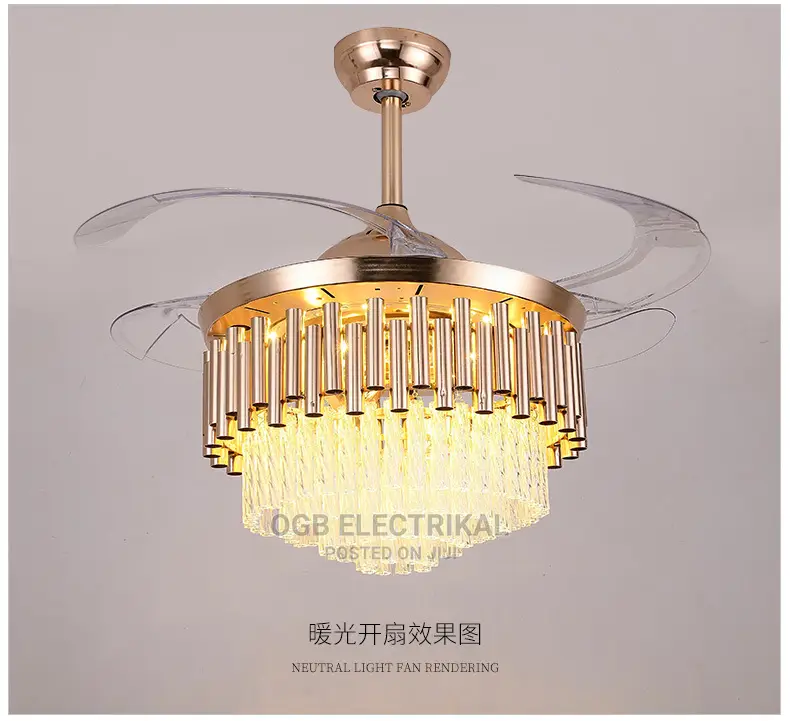 New Ceiling Fan Chandelier