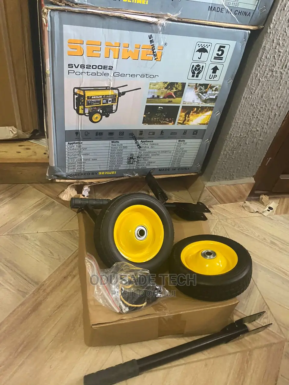 Senwei 4.5kva Key Start Sv6200e2