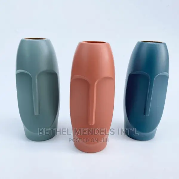 Plastic Tabletop Flower Vases Available for Bulk Purchases in Ikeja