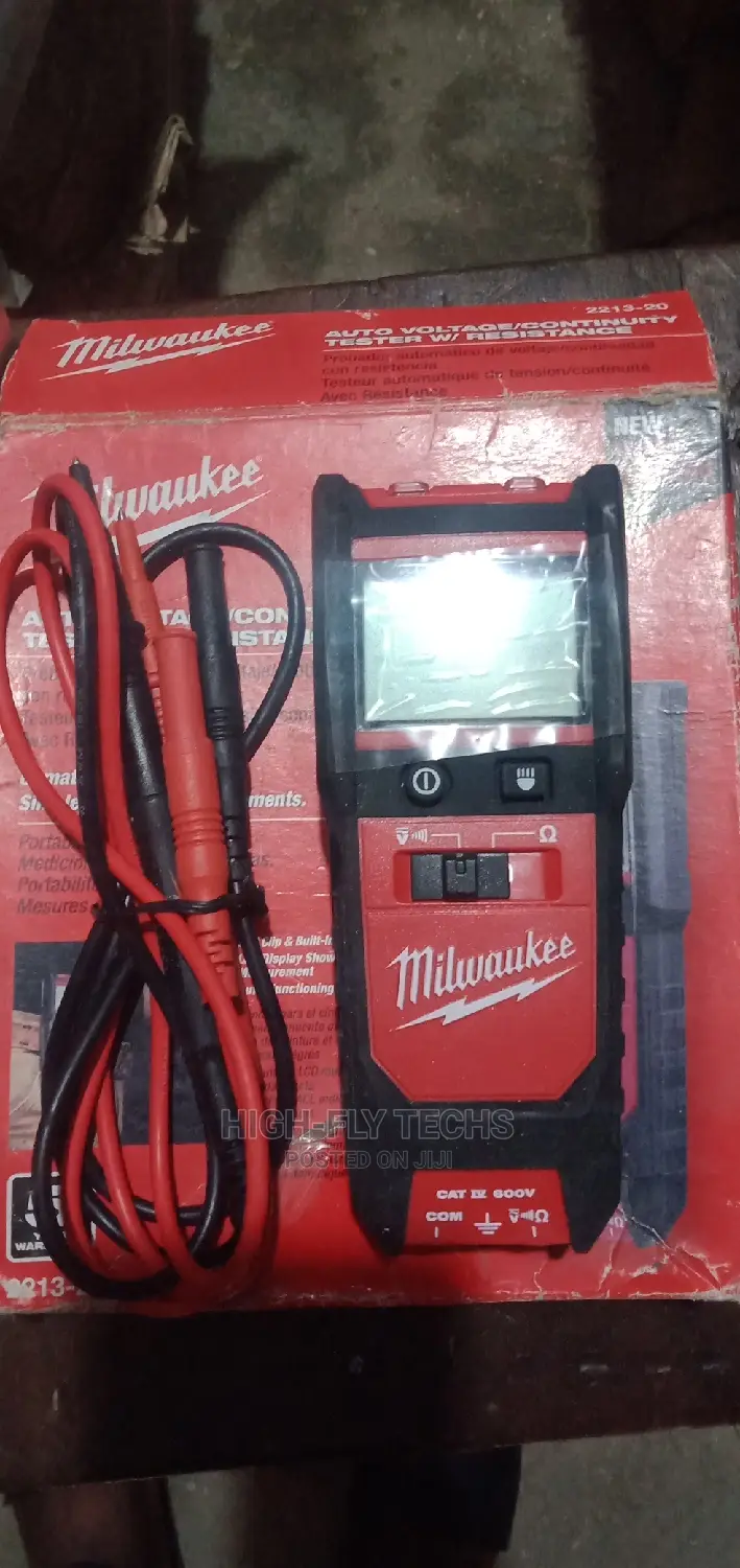 Auto Voltage/Continuity Tester W/Resistance