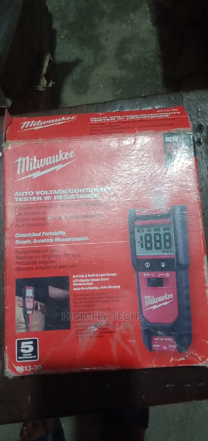 Auto Voltage/Continuity Tester W/Resistance