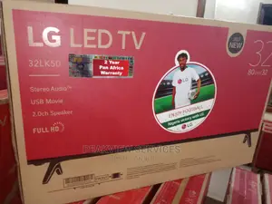 LG 32 LED TV With USB and HDMI Ports