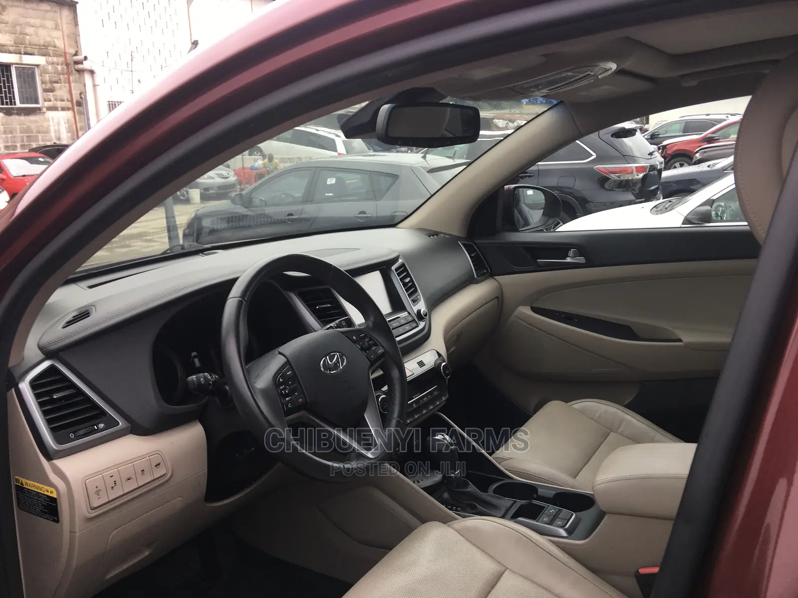 Hyundai Tucson Limited AWD 2015 Red
