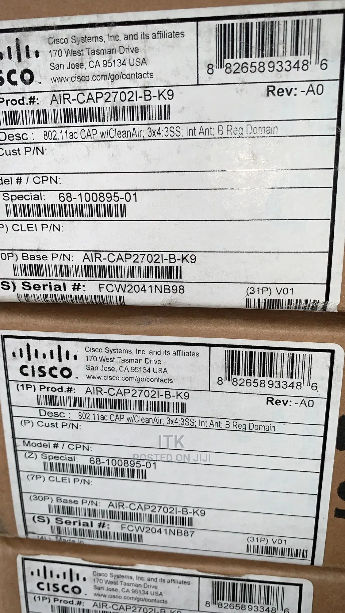 Cisco Air-Ap2702i Access Point