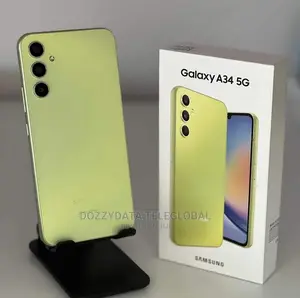 New Samsung Galaxy A34 5G 128 GB Yellow