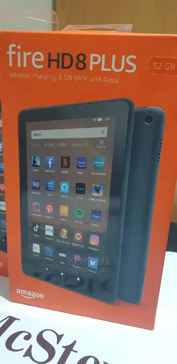 New Amazon Fire HD 8 Plus (2020) 32 GB Gray