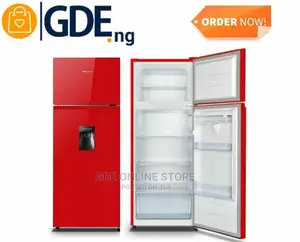 Hisense 204L Double Door Refrigerator With Dispenser