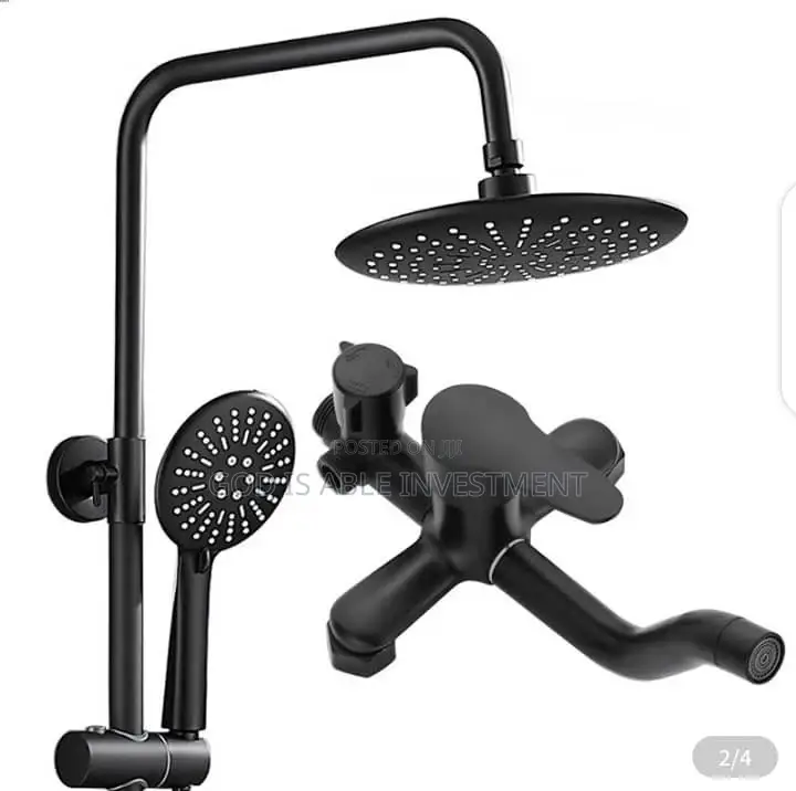 Black Shower Mixer