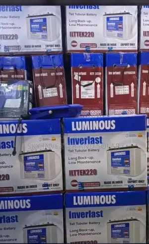220ah Luminous Inverlast Tubular Battery