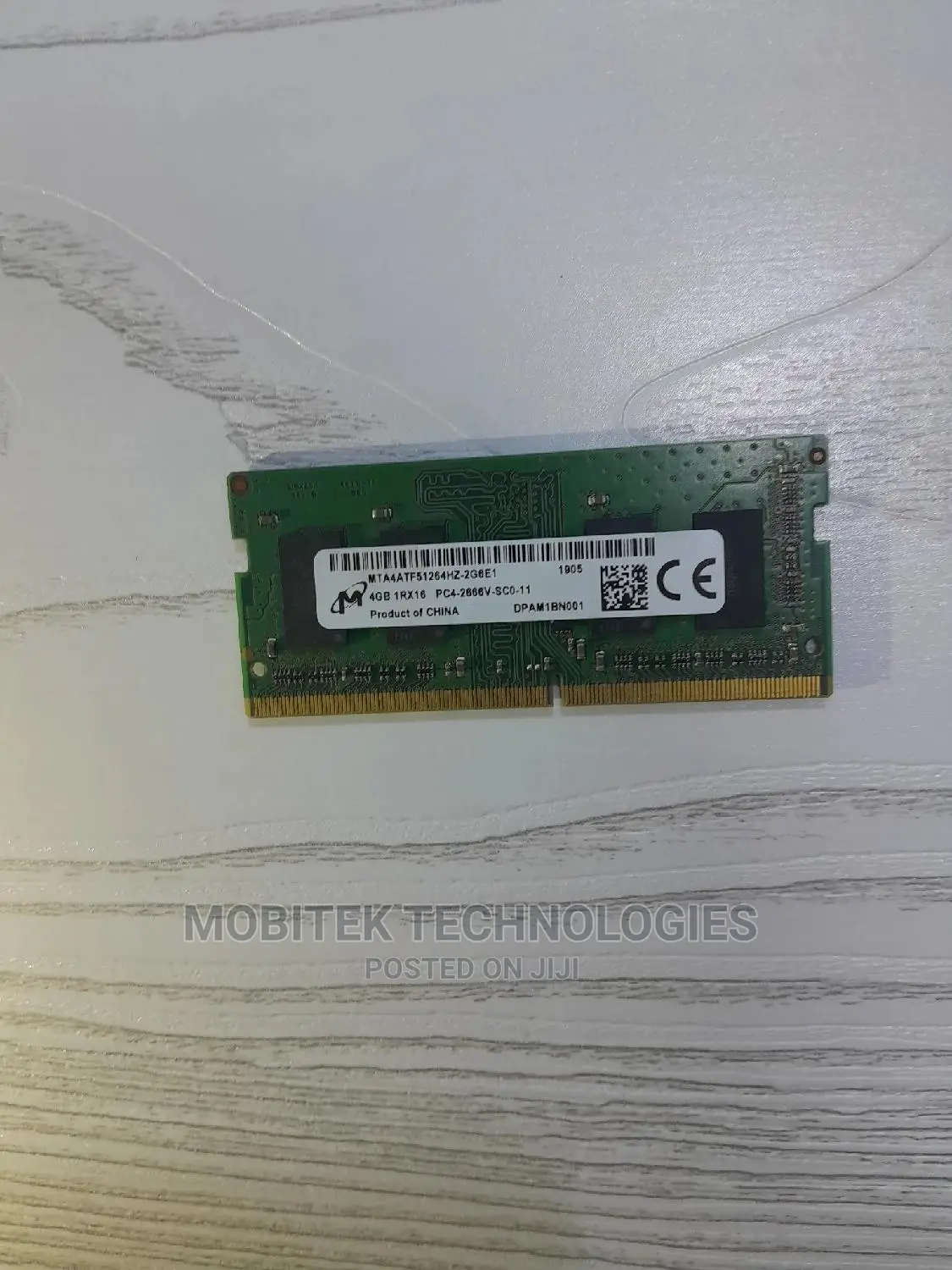 4gb Ddr4-2666v Laptop Ram