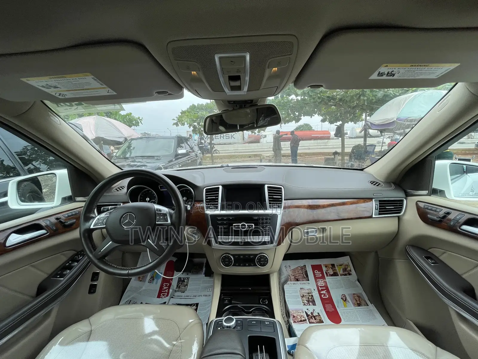 Mercedes-Benz GL-Class 2015 White