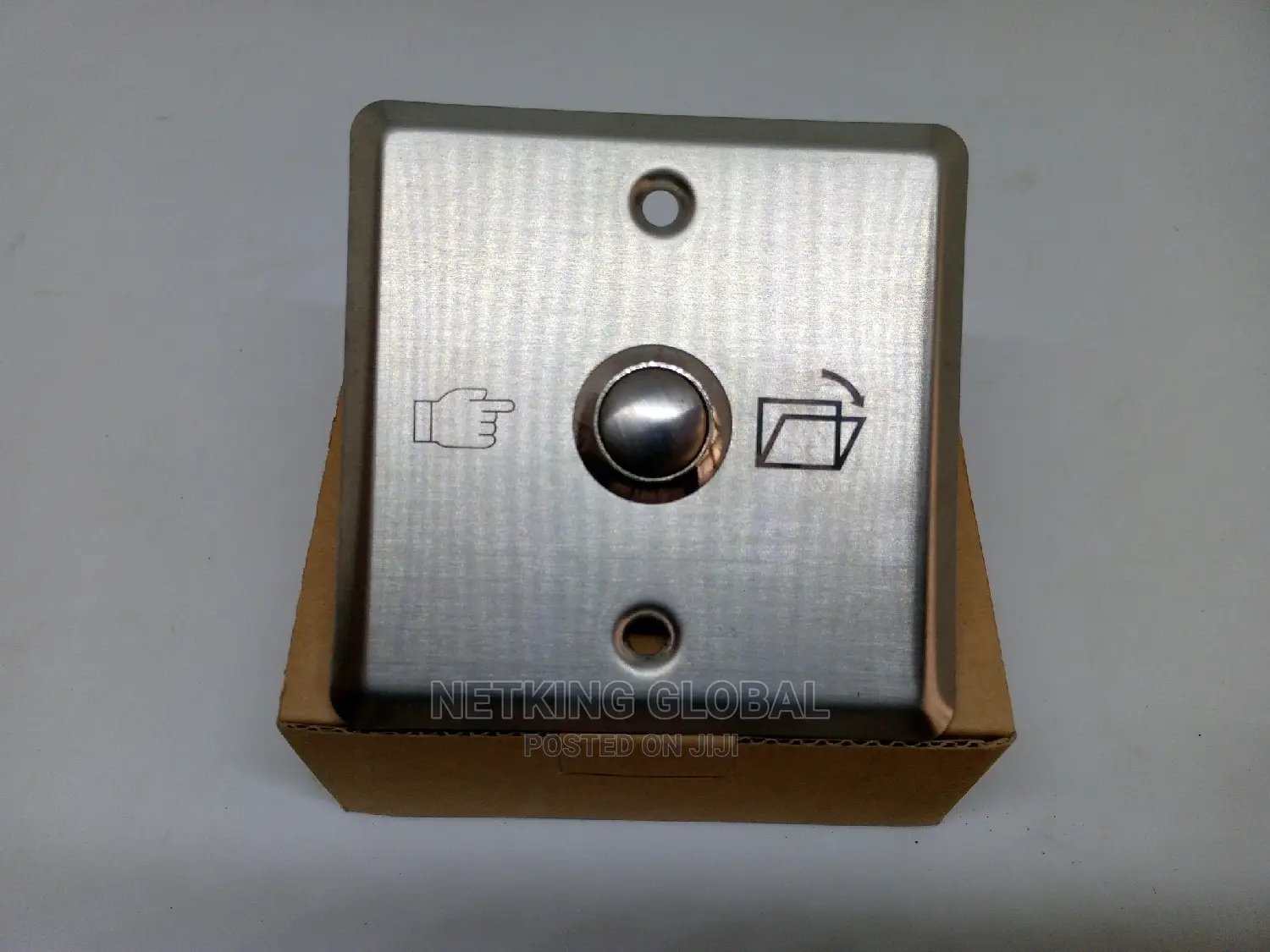 Stainless Exit Button