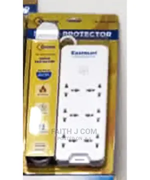 Em Sp6w 10a - Eastman Surge 6 Universal Socket- Non Usb
