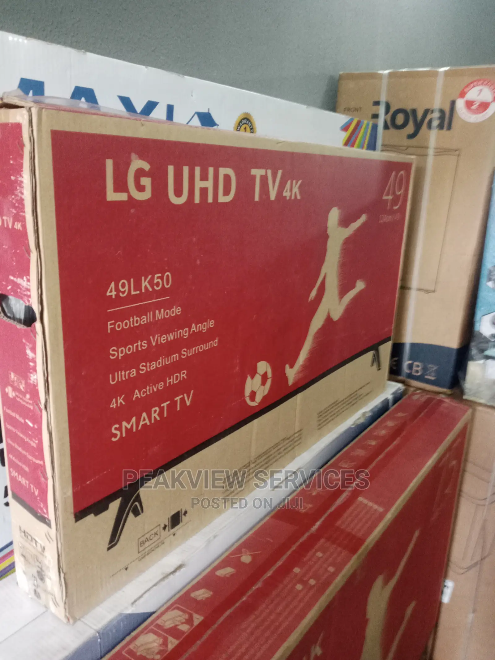 Durable LG 49" Smart Uhd TV