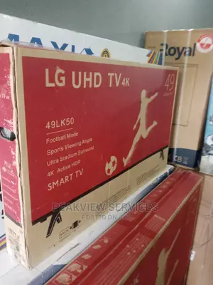 Durable LG 49" Smart Uhd TV
