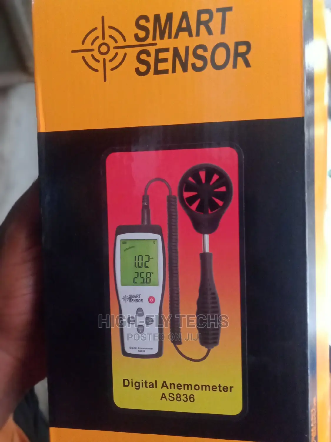 Smart Sensor Digital Anemometer As836