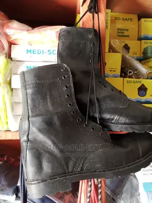 Leather Security Boot.