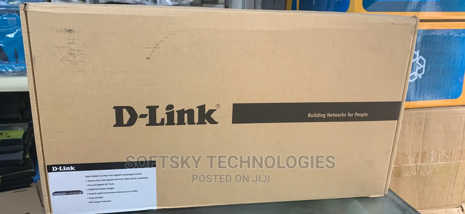 Dlink 24 Port Poe Gigabit Unmanaged Switch
