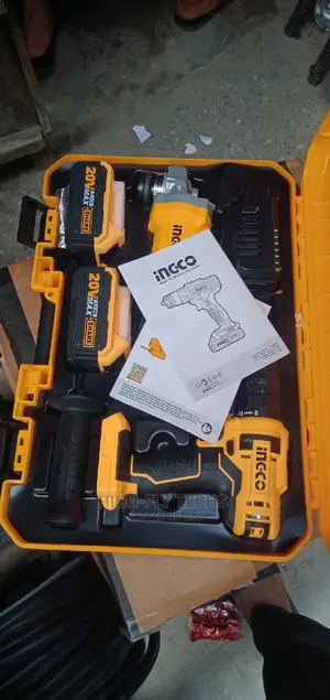 INGCO Lithium Ion Angle Grinder Lithium Ion Cordless Drill
