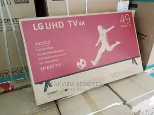 LG 49 Inches Image, Wall Mountable Smart TV