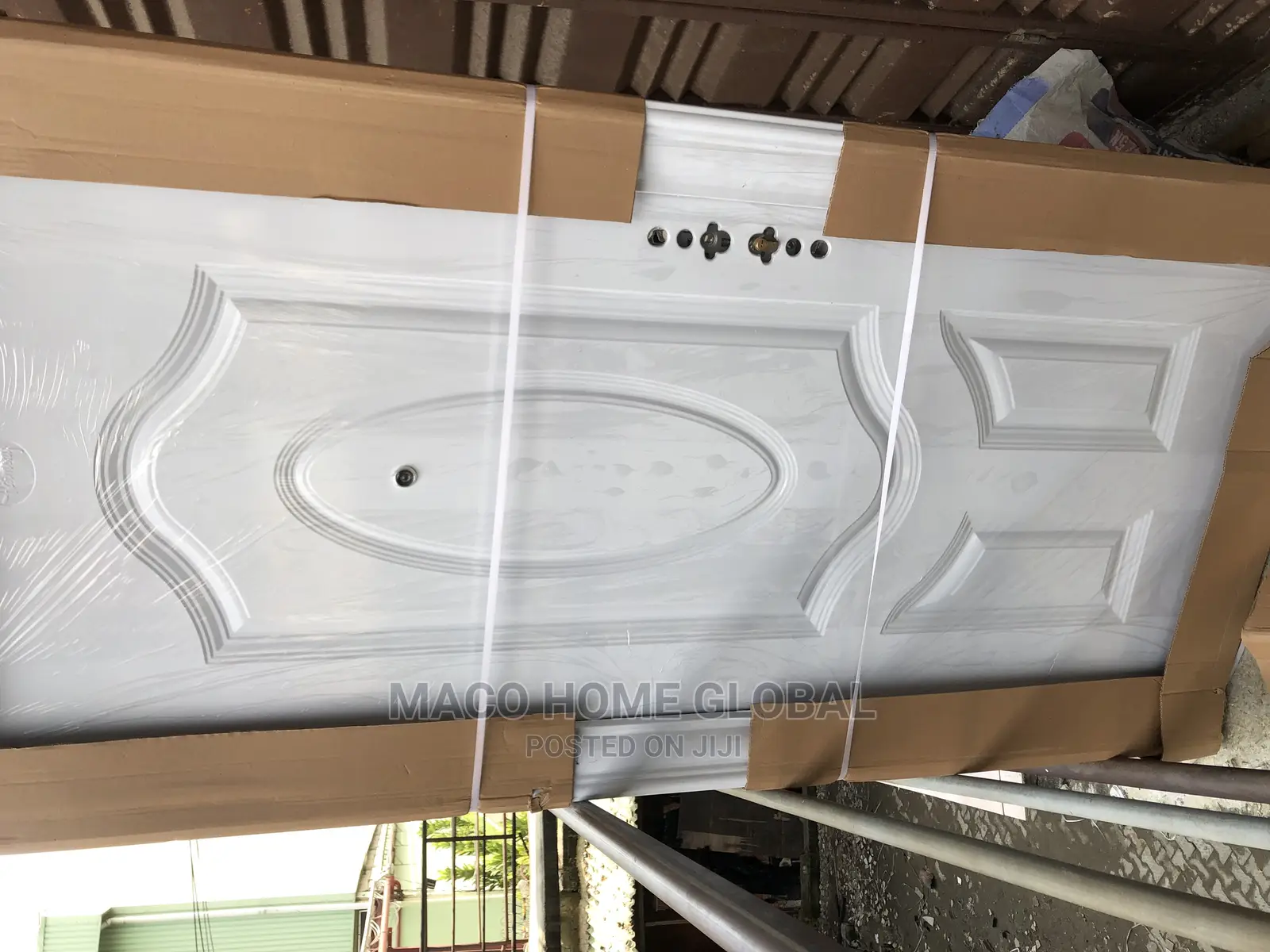 3ft by 7ft Steel Door White