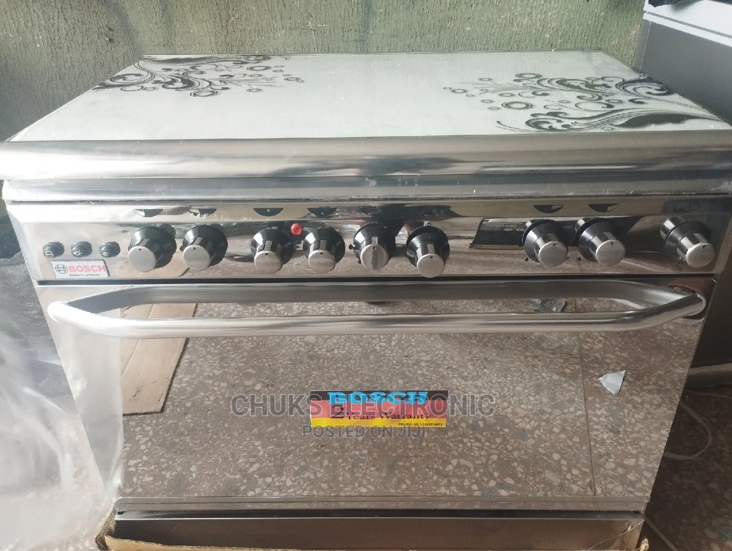 Bosch Six Burners Cooker With Brass Burner