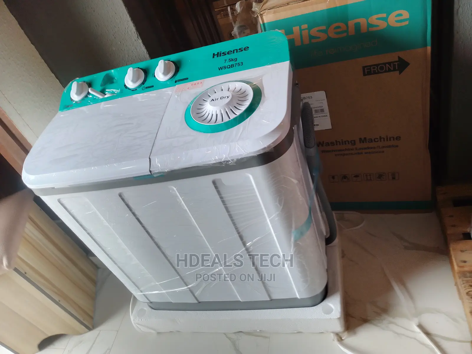Affordable Hisense 7.5 Kg Top Loader Washing Machine