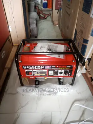 Portable Elepaq Constant Ec58000cx 3.5kva Generator