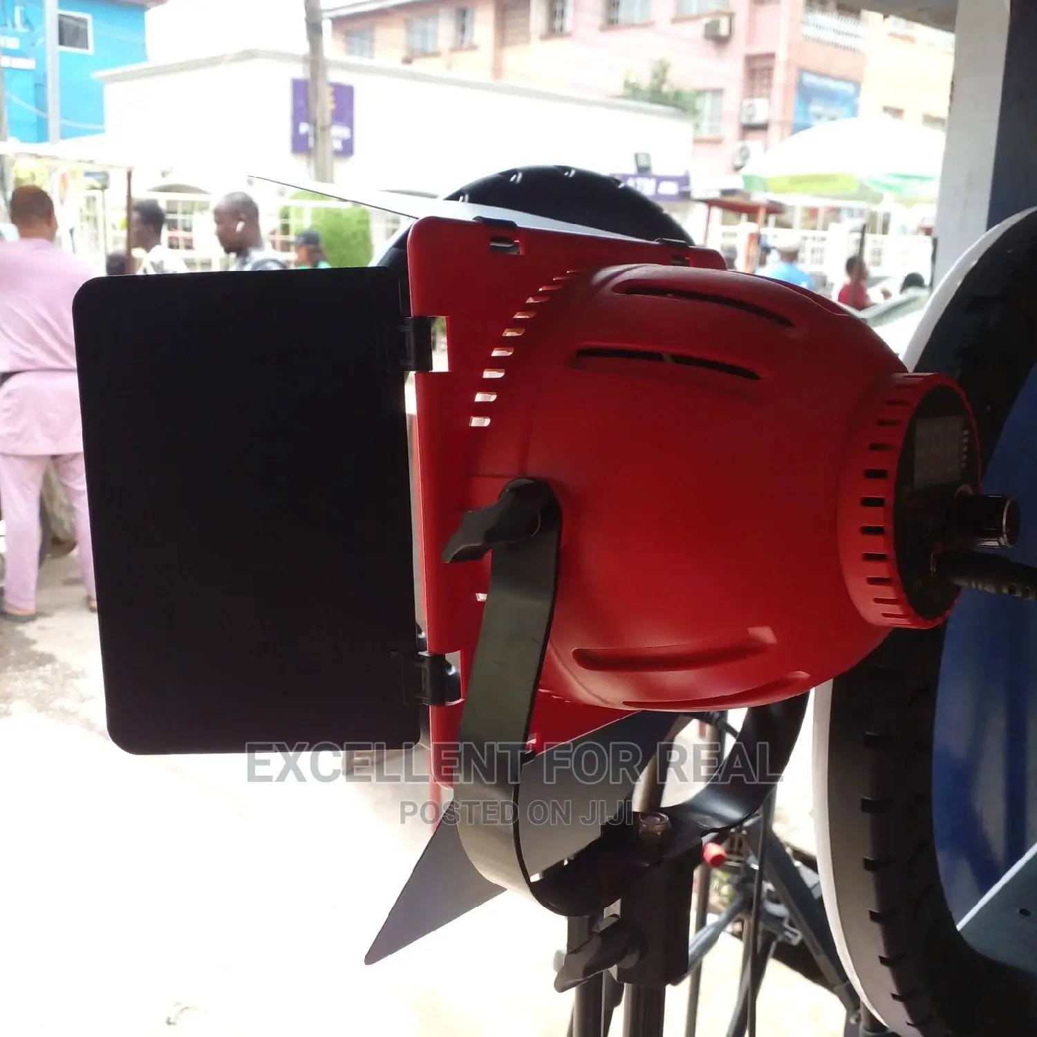 Red Head Light With Stand