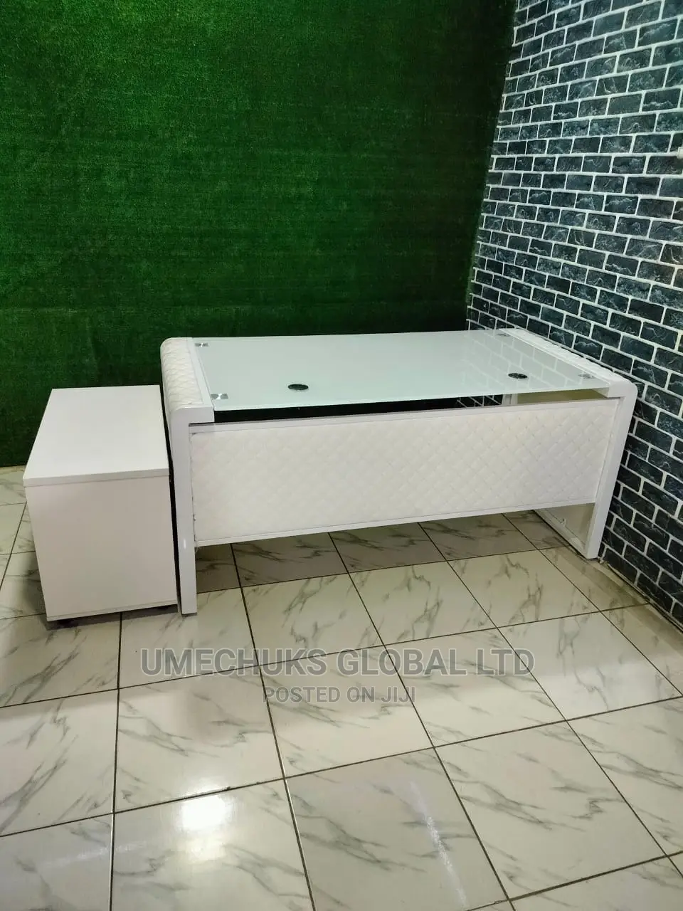 Executive Office White Table