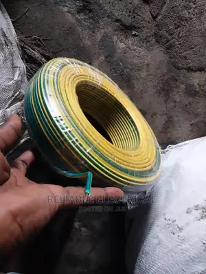 Earthing Cable 6mm Green and Yellow