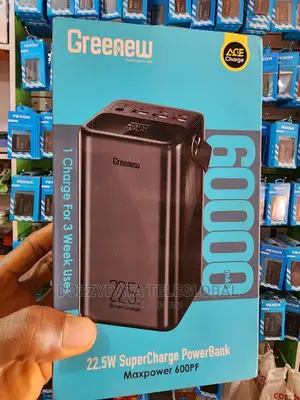 Itel 60,000mah Smart Fast Charging Digital Powerbank