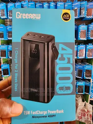 Itel 45000mah Max Power 450PF 15W Fast Charge Powerbank