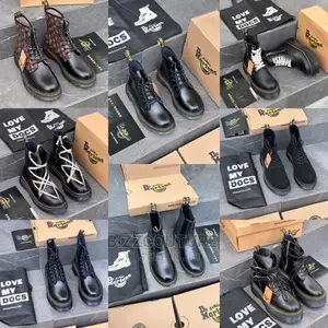 Original DR MARTENS 1461QUAD BOOTS Black Available in Store