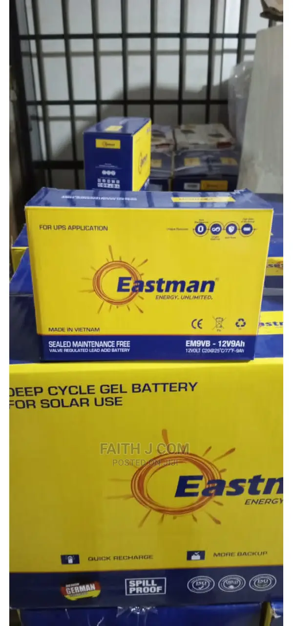 Em 7.5 Vb - Eastman 7.5ah Battery
