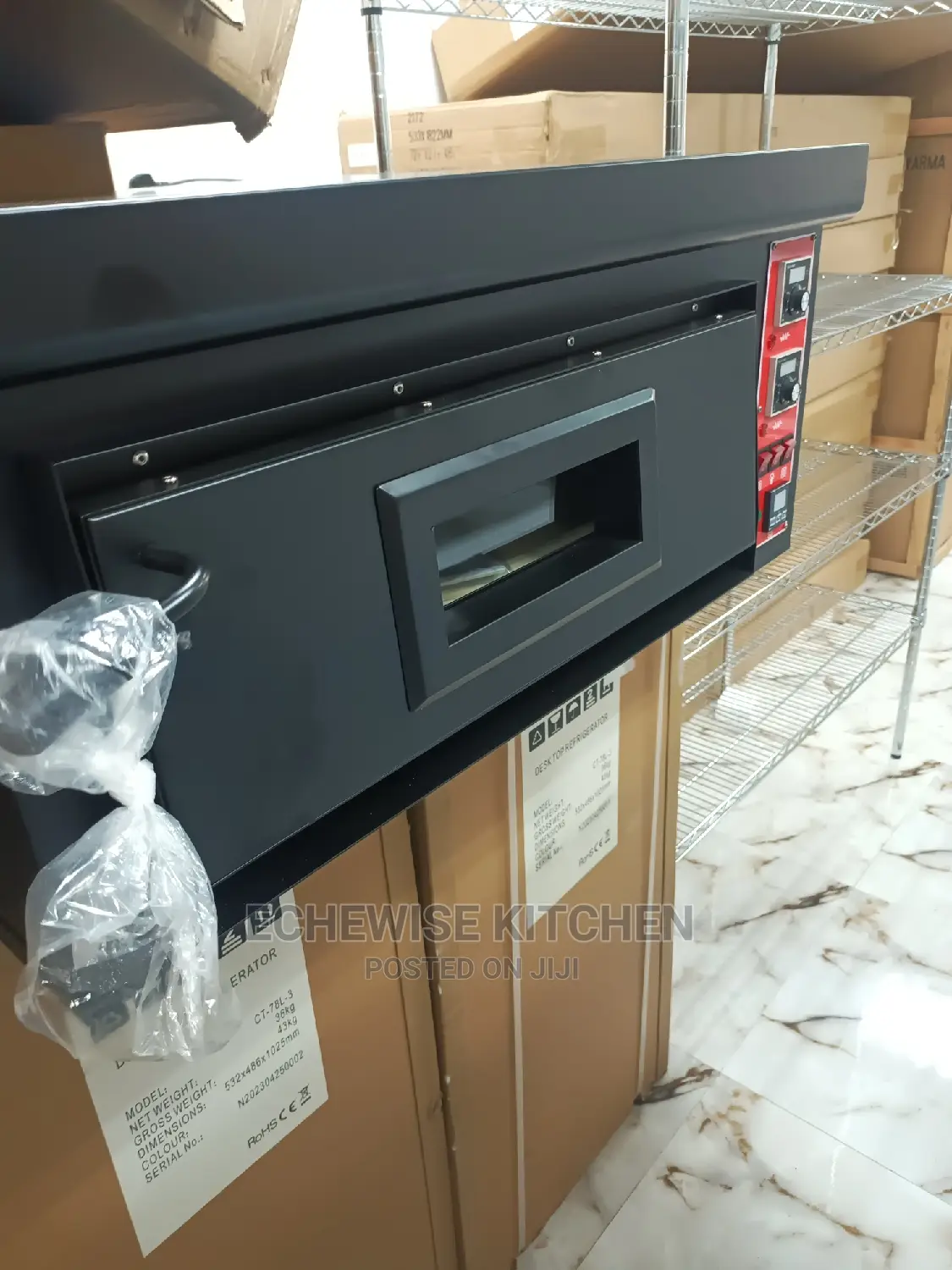 Pizza Oven Gas Single Deck