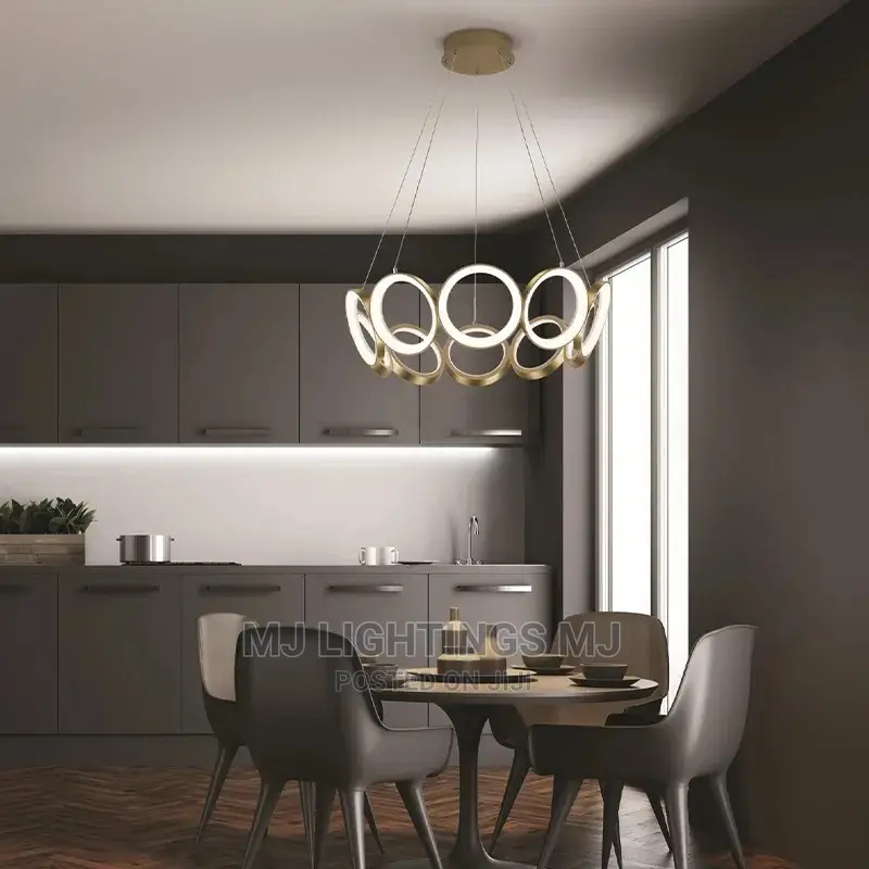 Simple Rings LED Chandelier Luxury Design Chandelier