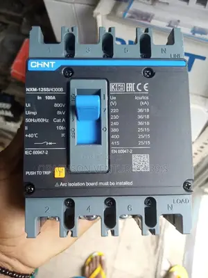 McCb Chint 100amps 4pole