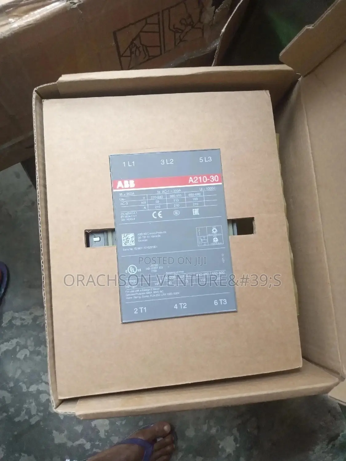 A210 ABB Contactor 3pole