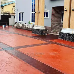 Beauty at It Peak Stamped Concrete