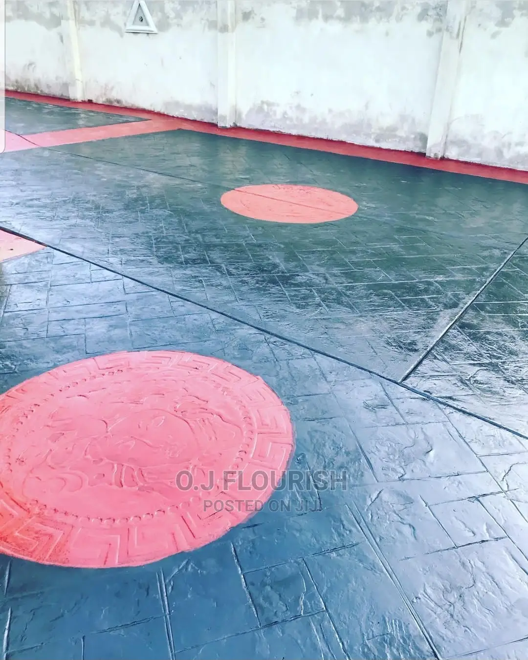 Beauty at It Peak Stamped Concrete