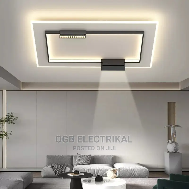 Led Rectangular Chandelier
