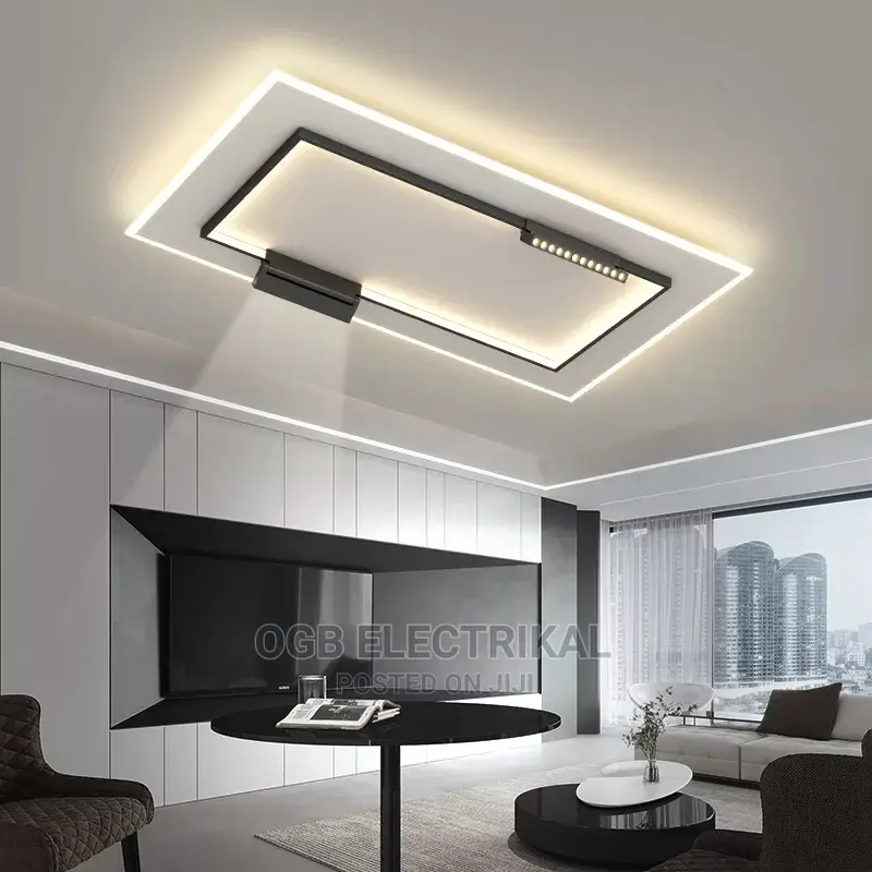 Led Rectangular Chandelier