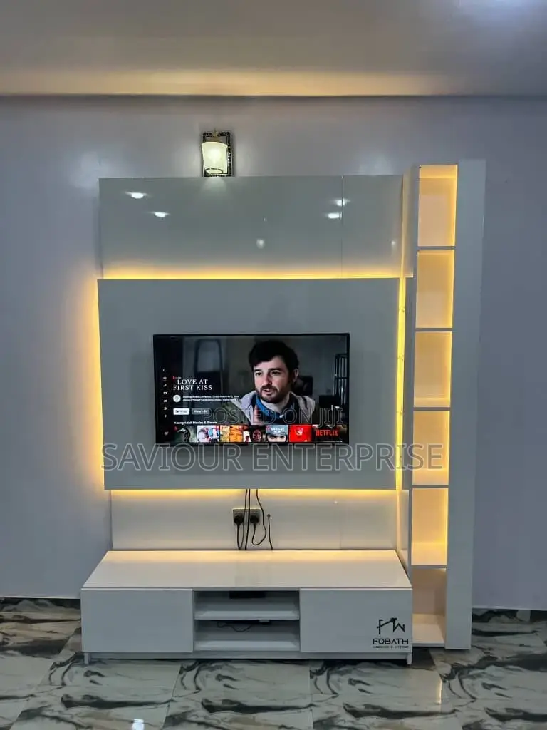 TV Stand and Wall Frames
