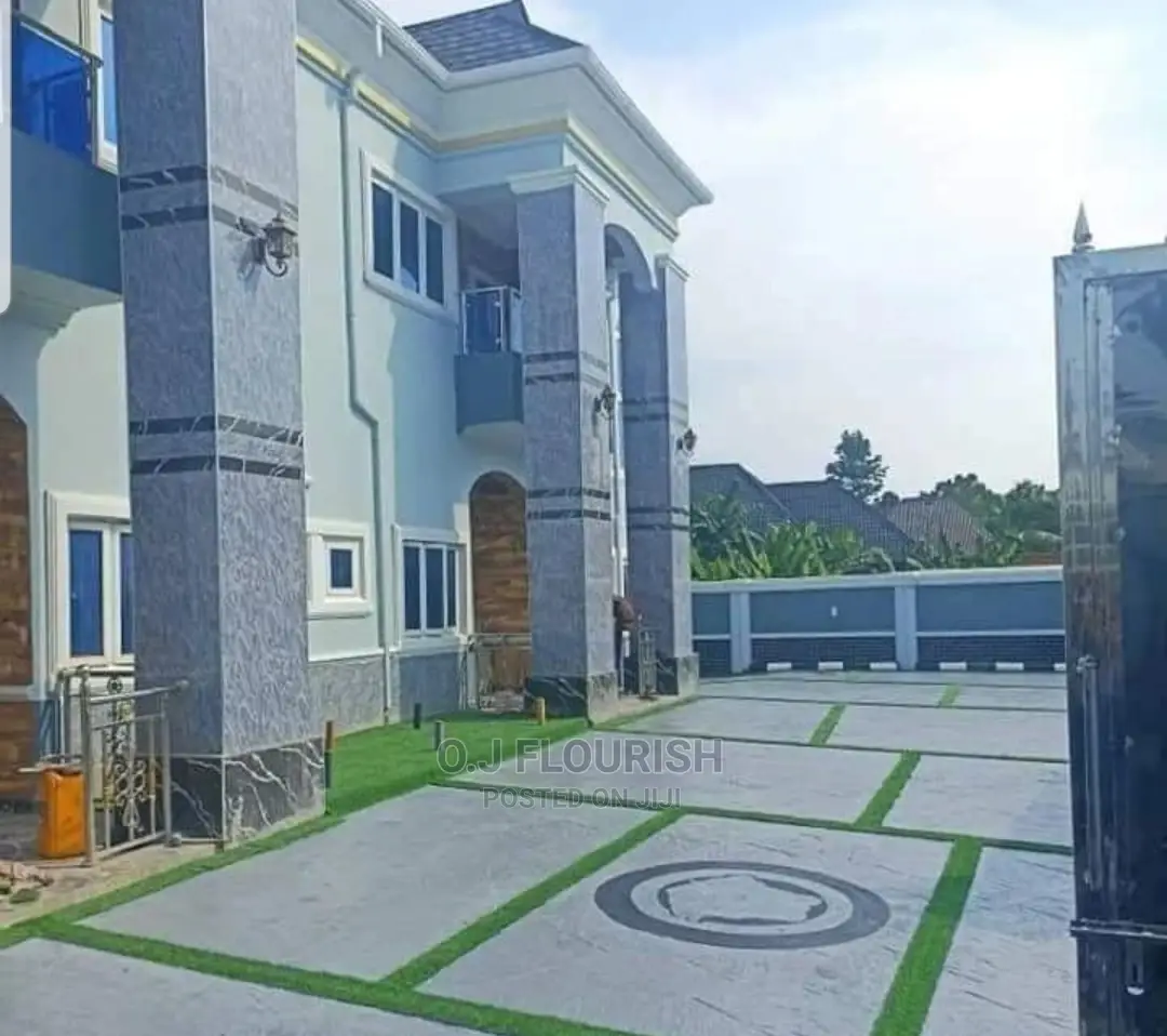 Artificial Grass Effect Stamped Concrete