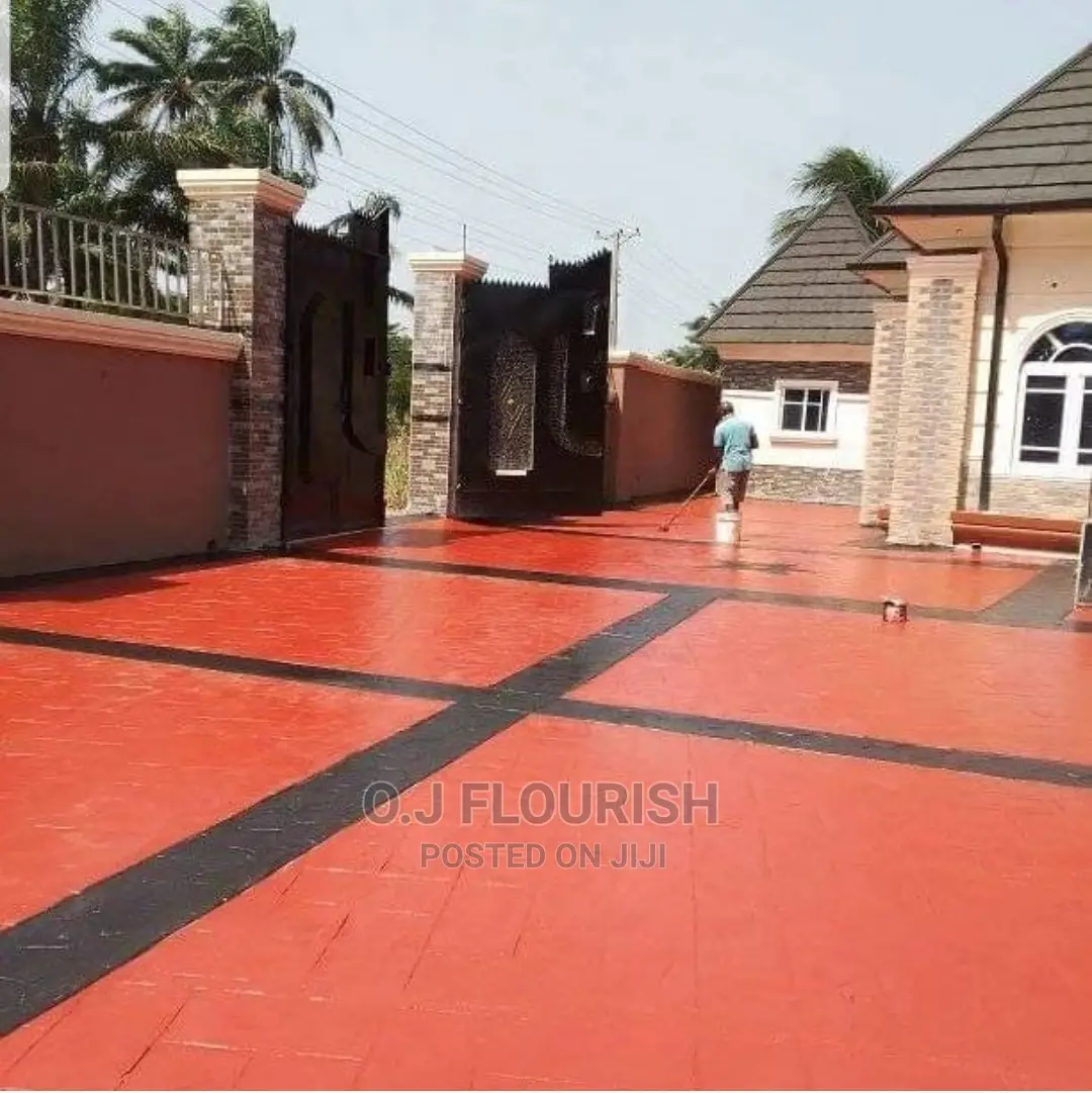 Neat Stamped Concrete