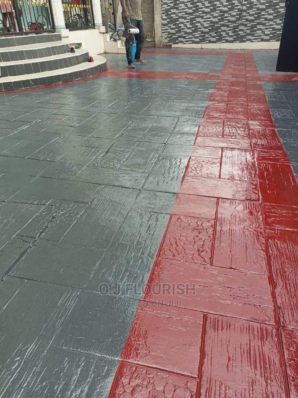 Very Smooth Stamped Concrete