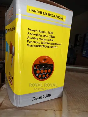 Authentic Divy Sound(Ds-619usb) Bluetooth Record Siren
