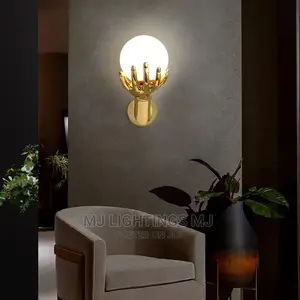 Modern Creative Hand Hold Ball Wall Lights