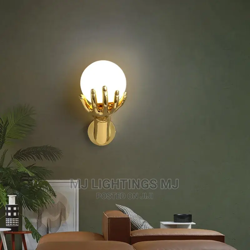 Modern Creative Hand Hold Ball Wall Lights